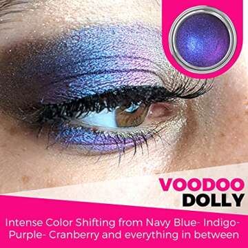 Concrete Minerals MultiChrome Eyeshadow, Intense Color Shifting, Longer-Lasting With No Creasing, 10...