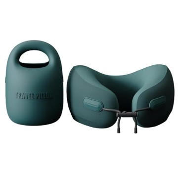 PIXIE MOOD Travel Neck Pillow - Memory Foam Support for Comfort