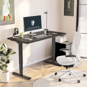 FLEXISPOT E6 Electric Standing Desk 55x28 Inch