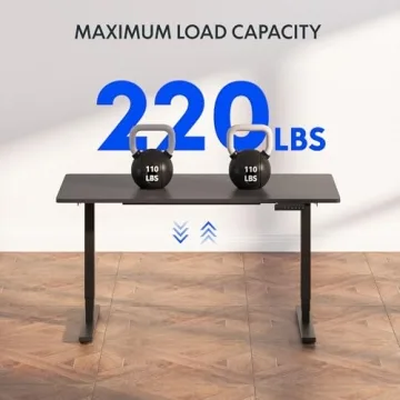 FLEXISPOT E6 Electric Standing Desk 55x28 Inch