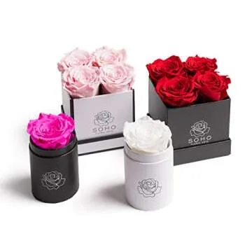 Soho Floral Arts | Roses In A Box | Lasting Genuine Roses