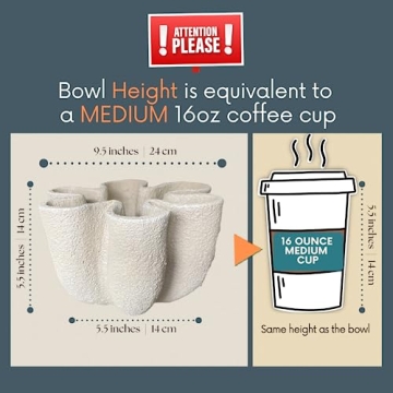 Nico Curvy Decorative Bowl Fluted Vase for Stylish Home Decor