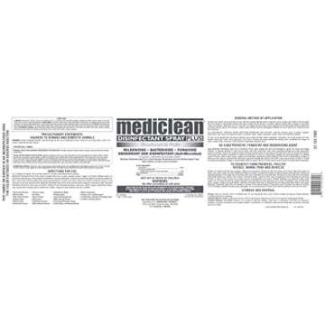 Mediclean PRORESTORE Disinfectant Spray Plus Fragrance Free, Professional Broad Spectrum Disinfectant for Mold, Mildew, Kills Organisms that Cause Odor, 1-Gal, 4 Pk (221522902)