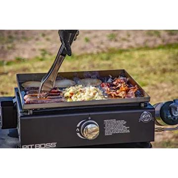 Pit Boss PB200GS Portable Gas Griddle for Outdoor Cooking