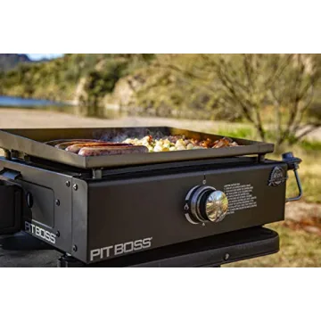 Pit Boss PB200GS Portable Gas Griddle for Outdoor Cooking