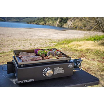 Pit Boss PB200GS Portable Gas Griddle for Outdoor Cooking