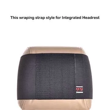 TFY Car Headrest Mount Holder for All Kindle Fire - Kindle Fire HD 6 / HD 7 / HD X7 / HD X9 / HD 6 (2014) / HD 7 (2014) / HD 6 (Kid Edition) / HD 7 (Kid Edition) / New Fire 7 (2015) / HD 8 / HD 10