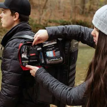 Surviveware Premium 100-Piece First Aid Kit for Emergencies