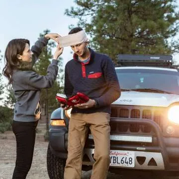 Surviveware Premium 100-Piece First Aid Kit for Emergencies