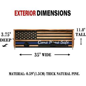 Custom Police Gear Rack