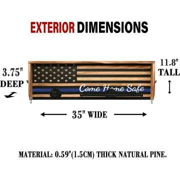 Custom Police Gear Rack