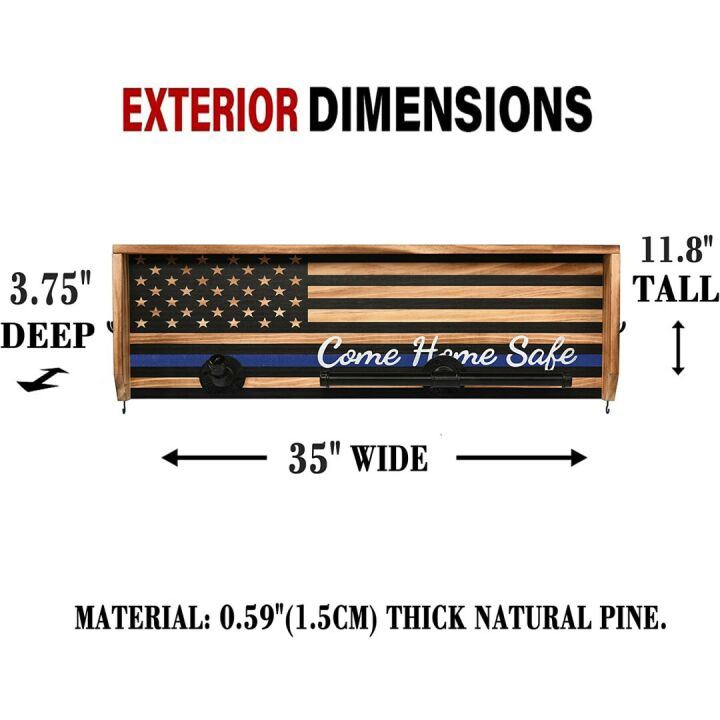 Custom Police Gear Rack