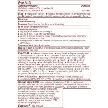 Coppertone Glow Shimmer SPF 50 Sunscreen Spray Water Resistant