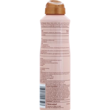 Coppertone Glow Shimmer SPF 50 Sunscreen Spray Water Resistant