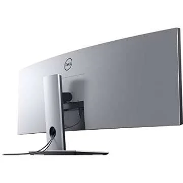 Dell U4919DW UltraSharp 49-inch LED Backlit Curved Gaming Monitor with IPS, Vesa Compatible, Anti-Glare, Tilt, Swivel (HDMI, USB 3.0, USB-C, DisplayPort)
