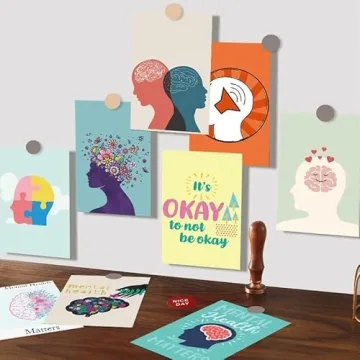 Mental Health Awareness Collage Kit for Motivational Decor