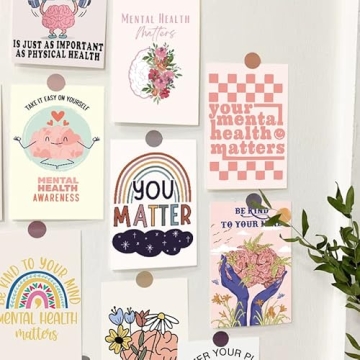 Mental Health Awareness Collage Kit for Motivational Decor
