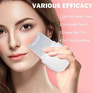 PASNOWFU Upgrade Ice Cube Face Roller, Facial & Eyes and Neck, Brighten Skin & Enhance Your Natural ...