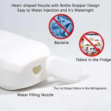 PASNOWFU Upgrade Ice Cube Face Roller, Facial & Eyes and Neck, Brighten Skin & Enhance Your Natural Glow, Facial Treatment to Tighten & Tone Skin & De-Puff The Eye Area, Cryotherapy for Face (White)