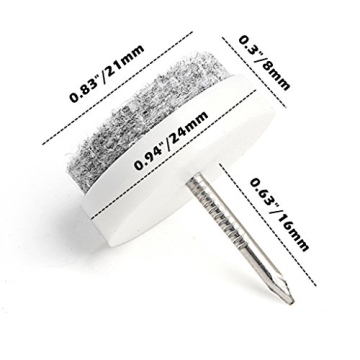 ALIMITOPIA Heavy Duty Felt Pads for Furniture Protection