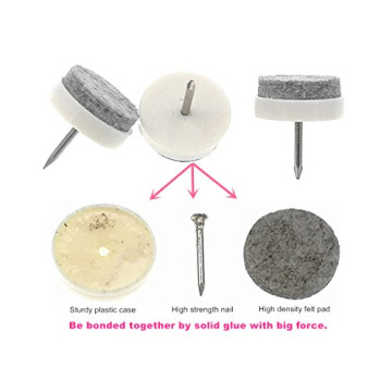 ALIMITOPIA Heavy Duty Felt Pads for Furniture Protection