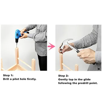 ALIMITOPIA Heavy Duty Felt Pads for Furniture Protection