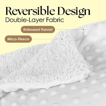 Personalized Plush Baby Blanket Perfect for Newborns