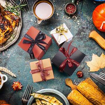 Mesha 50PC Brown Gift Boxes for Every Occasion