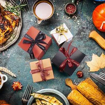 Mesha 50PC Brown Gift Boxes for Every Occasion