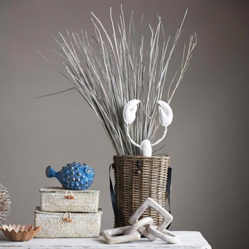 Stylish Hand-Woven Seagrass Storage Boxes Set of 2