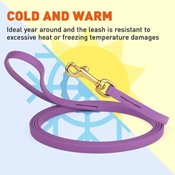 Viper K9 Biothane Dog Leash - Waterproof & Odor-Proof