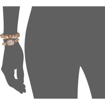 Anne Klein Crystal Watch & Bracelet Set for Women