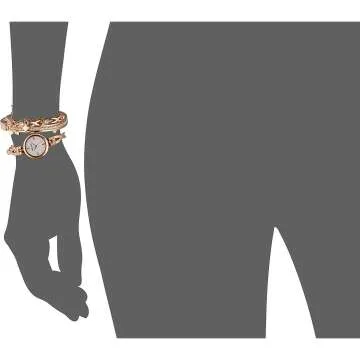Anne Klein Crystal Watch & Bracelet Set for Women