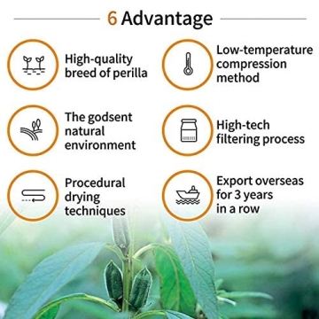 YECHEON OMUI Organic Raw Perilla Seed Oil for Wellness