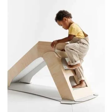Ruggish Indoor Play Slide - Durable & Foldable for Toddlers