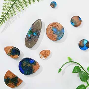 Island Resin Molds for Ocean Style Jewelry Making