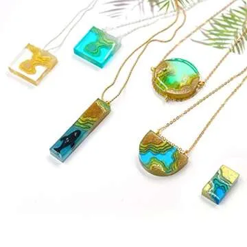 Island Resin Molds for Ocean Style Jewelry Making