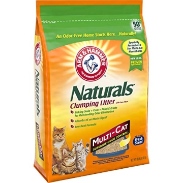 ARM HAMMER Naturals Multi-Cat Litter 18lb Odor Control