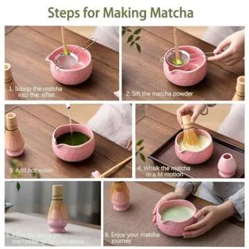 Beautiful Buucup Matcha Whisk Set for Tea Lovers