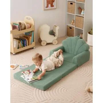 Blissful Diary Kids Couch for Cozy Toddler Lounging