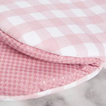 KitchenAid Gingham Mini Oven Mitts 2-Pack Stylish Heat Protection