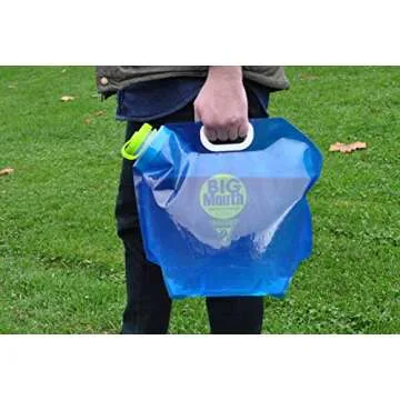 Seattle Sports AquaSto 8L Big Mouth Water Jug - Foldable & BPA-Free