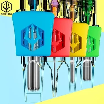 Poseidon 50Pcs Tattoo Needles Mixed Sizes for Artists