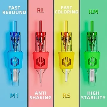 Poseidon 50Pcs Tattoo Needles Mixed Sizes for Artists