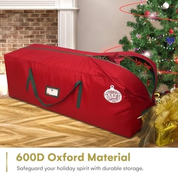 Heavy Duty Christmas Tree Storage Bag for 9 Ft Trees