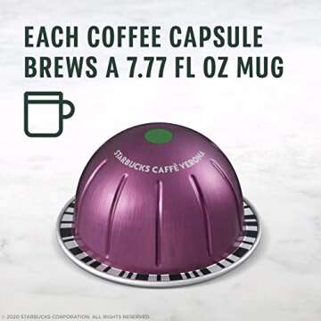 Starbucks Caffè Verona Dark Roast Coffee Pods - 32 Count