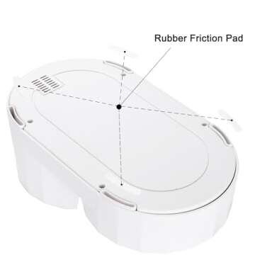 RIZZARI Automatic 4L Pet Waterer, Gravity Stainless Steel Water Dispenser, 100% BPA-Free, Large Capacity Water Feeder for Cats and Small and Medium-Sized Dogs