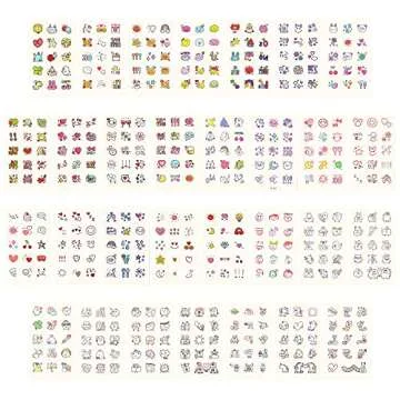 Metker 90 sheets (1000 patterns) kids waterproof Temporary Tattoos toys,suitable for birthday parties,group activities