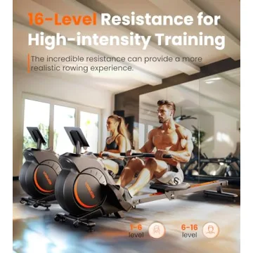 YOSUDA Magnetic Rowing Machine 350 LB Capacity for Home