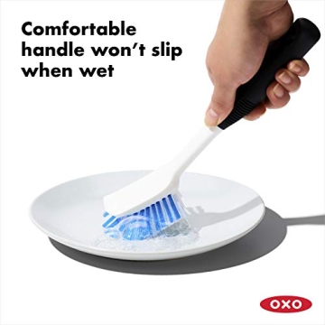 Durable OXO Good Grips Dish Brush for Effortless Scrubbing